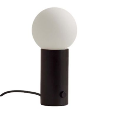 Orb Table Lamp (Black Orb|Small|Plug-In) - OPEN BOX