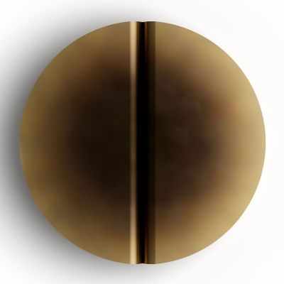 Split Round LED Wall Sconce