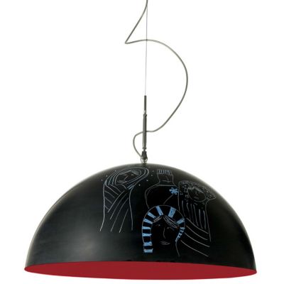 Mezza Luna Lavagna Pendant