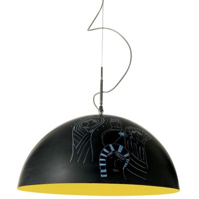 Mezza Luna Lavagna Pendant
