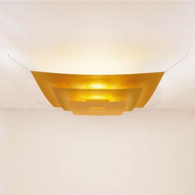 Lil Luxury LED Semi-Flushmount (Gold) - OPEN BOX