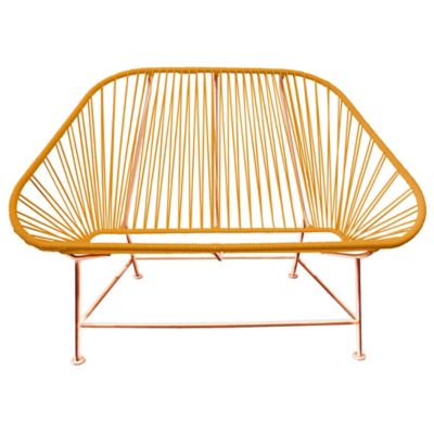 Shown in Caramel with Copper frame