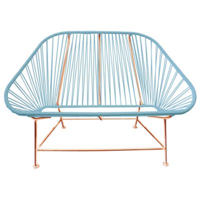 Shown in Blue with Copper frame