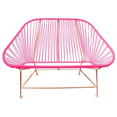 Shown in Pink with Copper frame