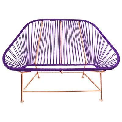 Shown in Purple with Copper frame