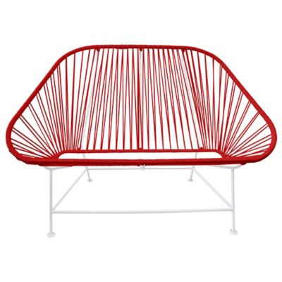 Shown in Red with White frame