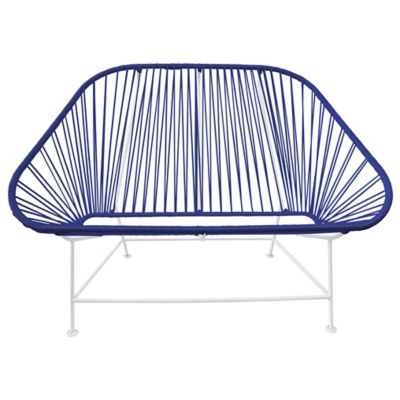 Shown in Deep Blue with White frame