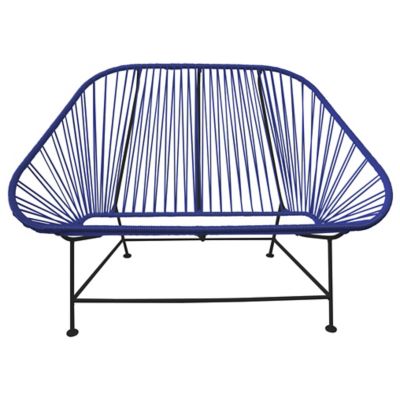 Shown in Deep Blue with Black frame