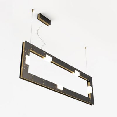 Cubi LED Rectangular Linear Suspension