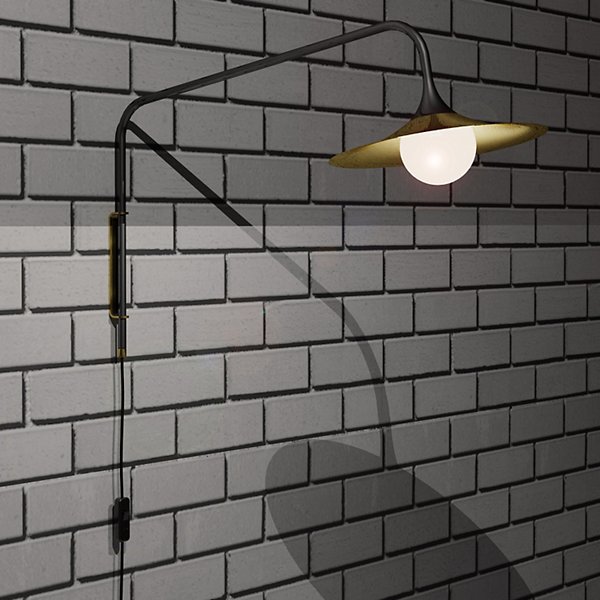 Bullarum Solo A Long Wall Lamp