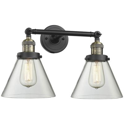 Zachary Glass Vanity Light