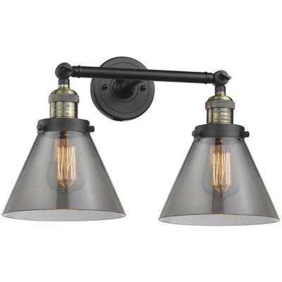 Zachary Glass Vanity Light