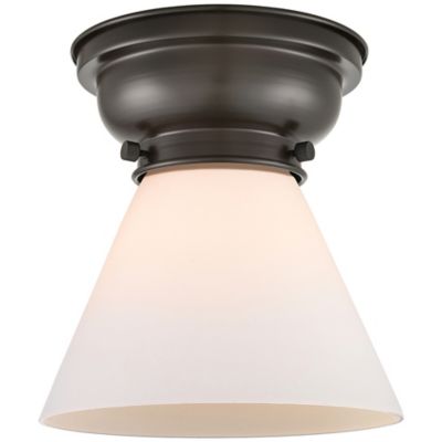Zachary Glass Flushmount