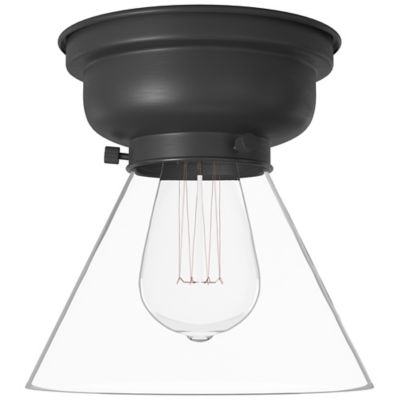 Zachary Glass Flushmount