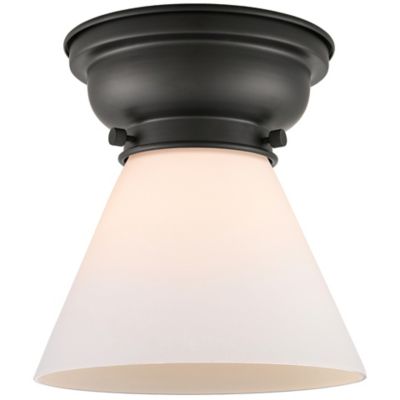 Zachary Glass Flushmount