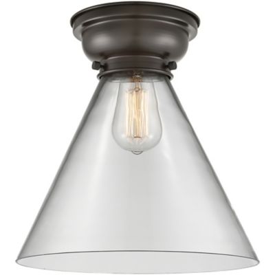 Zachary Glass Flushmount