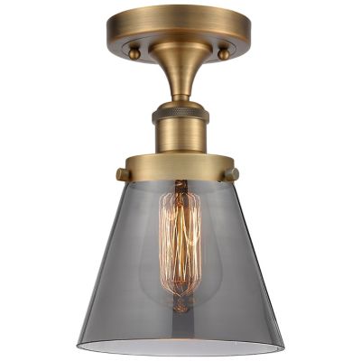 Zachary Glass Semi-Flushmount
