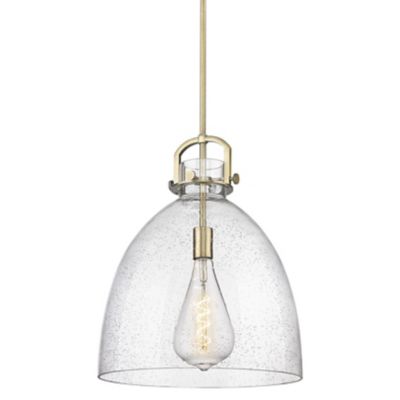 Preston Arched Frame Glass Dome Pendant