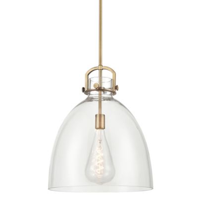 Preston Arched Frame Glass Dome Pendant