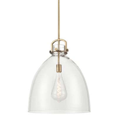 Preston Arched Frame Glass Dome Pendant