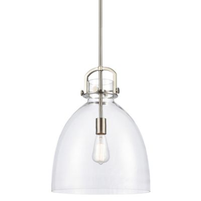 Preston Arched Frame Glass Dome Pendant