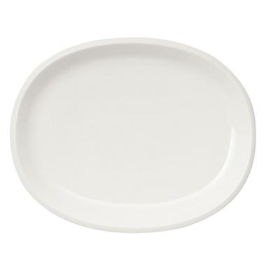 Raami White Oval Serving Platter