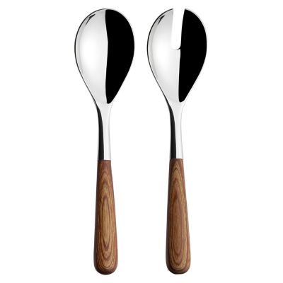 Piano Serving Set with Wooden Handles, Set of 2