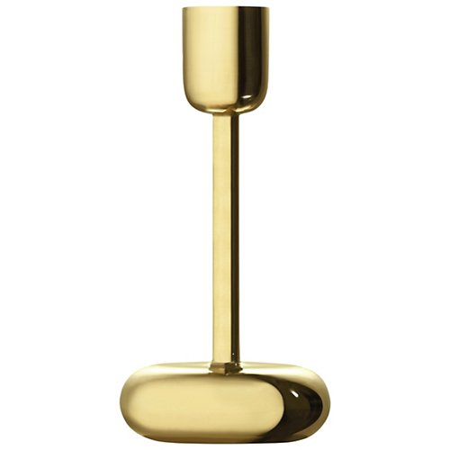 Nappula Brass Candleholder (7.25 Inch) - OPEN BOX RETURN