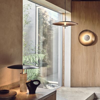 Shown in Travertine finish, in use