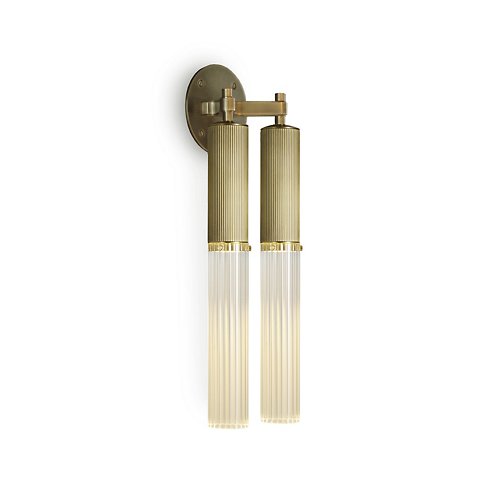 Flume Double Wall Sconce by J. Adams at Lumens.com