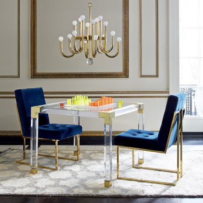 Shown in Brushed Brass finish, in use
