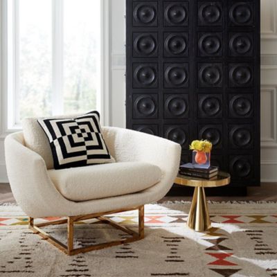 Beaumont Lounge Chair by Jonathan Adler at Lumens