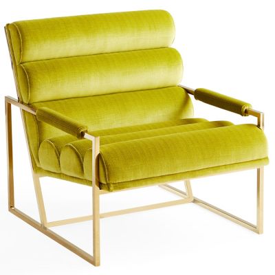 Channeled Goldfinger Lounge Chair