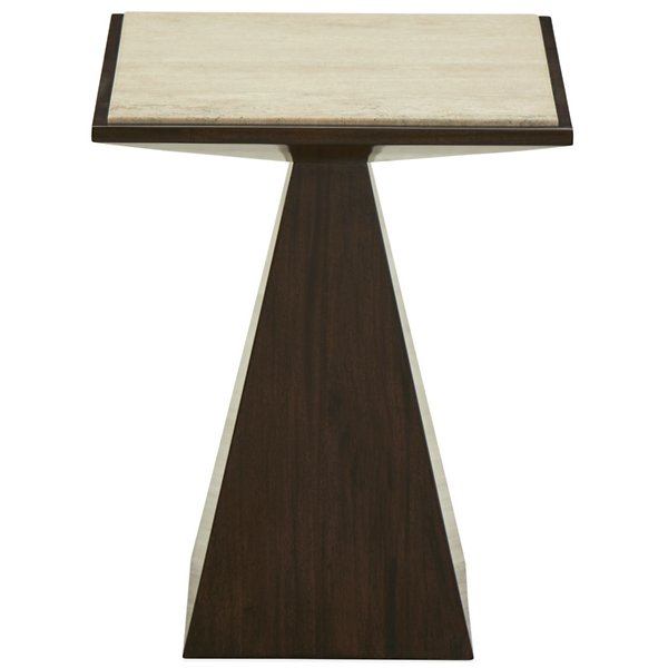 Buenos Aires Square Pedestal Accent Table
