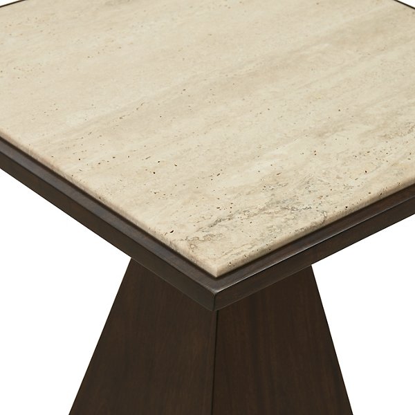 Buenos Aires Square Pedestal Accent Table