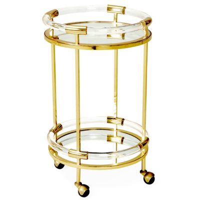 Jacques Round Bar Cart