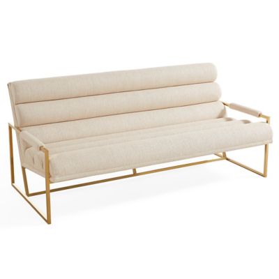 Channeled Goldfinger Apartment Sofa