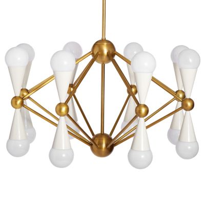 mid century style chandeliers