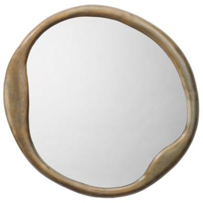 Organic Round Mirror