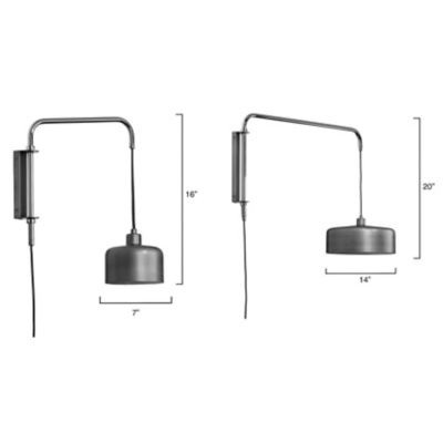 Jeno Swing Arm Wall Sconce