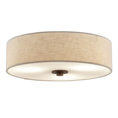 Textile Classic Flushmount