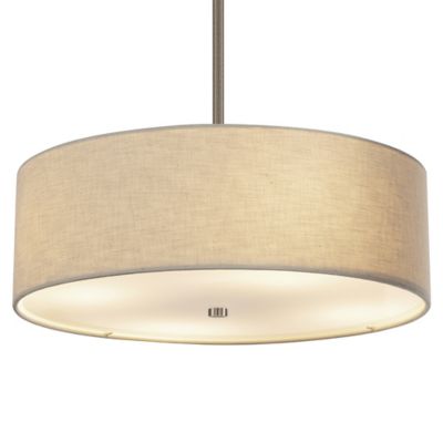 Textile Classic Drum Pendant