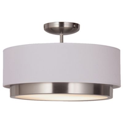 Tate LED Semi-Flushmount