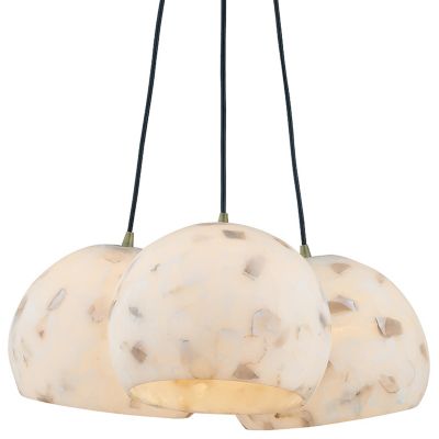 Alabaster Rocks Globe Multi-Light Pendant
