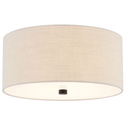 Textile Classic Drum Flushmount