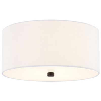 Textile Classic Drum Flushmount