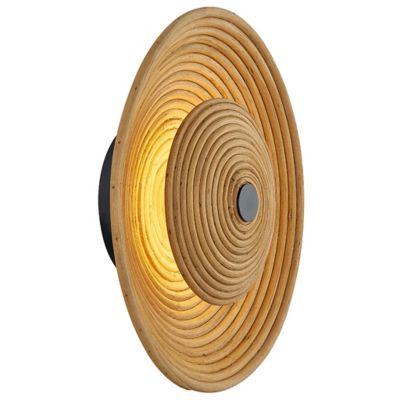 Weiss LED Rattan Wall Sconce