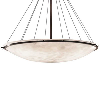 Clouds 72-Inch Round Bowl w/ Ring Pendant