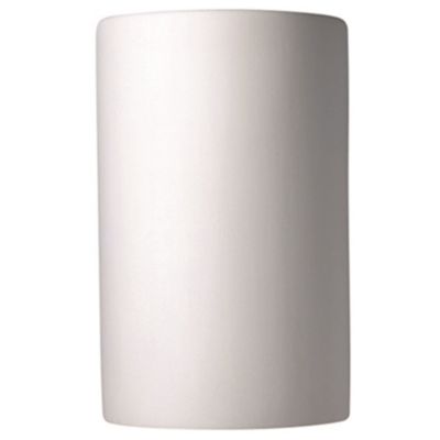 Ambiance Cylinder Wall Sconce (Bisque|Large|Std) - OPEN BOX