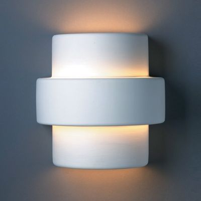 Step Wall Sconce by Justice Design Group (S)-OPEN BOX RETURN